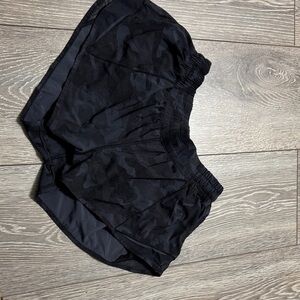 Black Camo Athletic Shorts